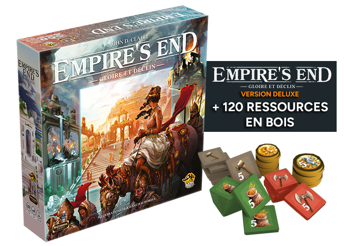 Bundle Empire's End + Jetons ressources deluxe