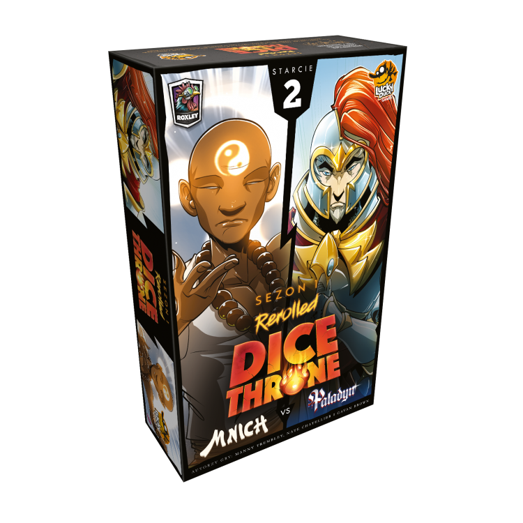 Dice Throne: Mnich vs Paladyn