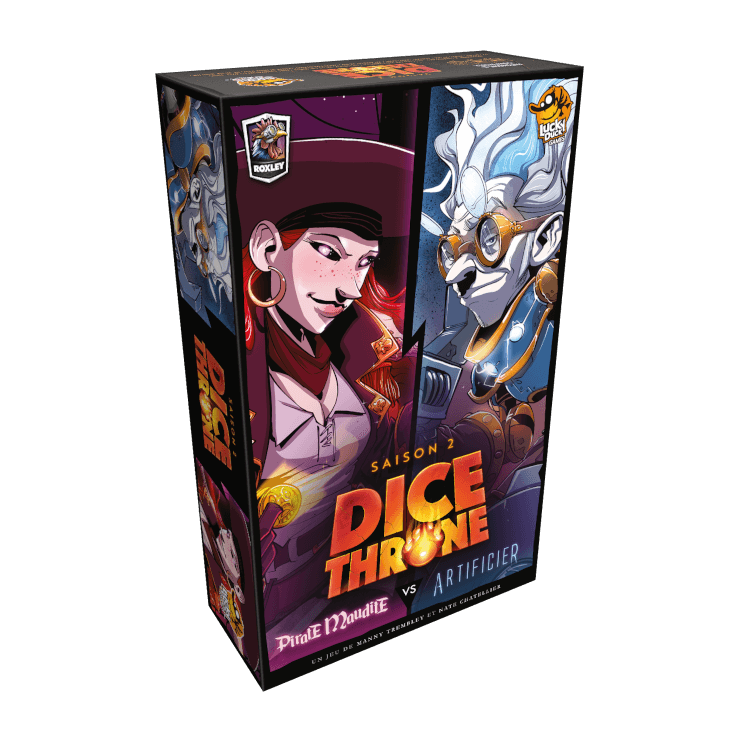 Dice Throne Saison 2 – Pirate Maudite vs Artificier