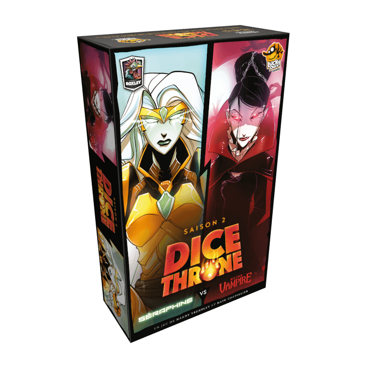 Dice Throne Saison 2 – Séraphine vs Reine Vampire