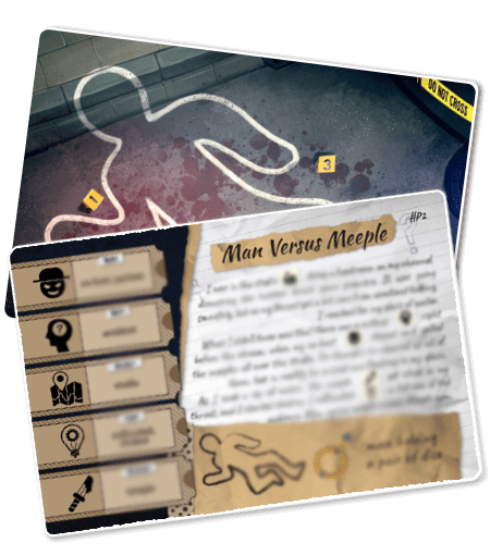 Paranormal Detectives: Man Vs Meeple Promo Story