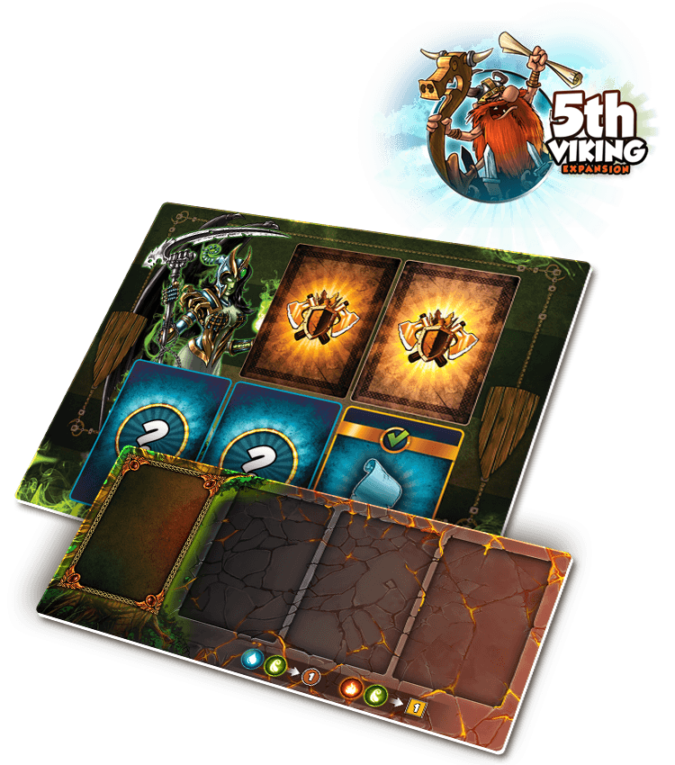 Vikings Gone Wild: Neoprene Mats - 5th Player